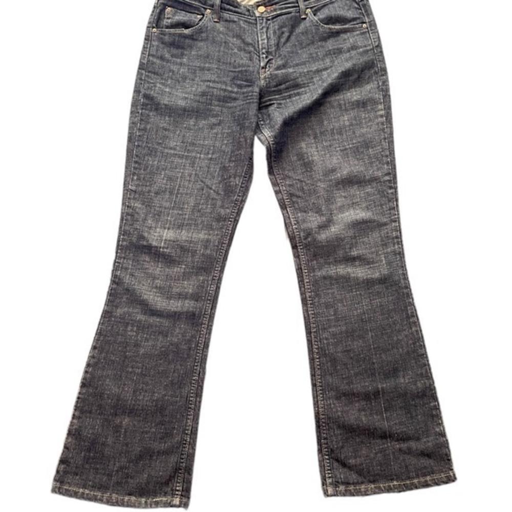 Levi Strauss Womens Jeans Size 12 Blue Low‎ Rise Boot Cut Barbiecore